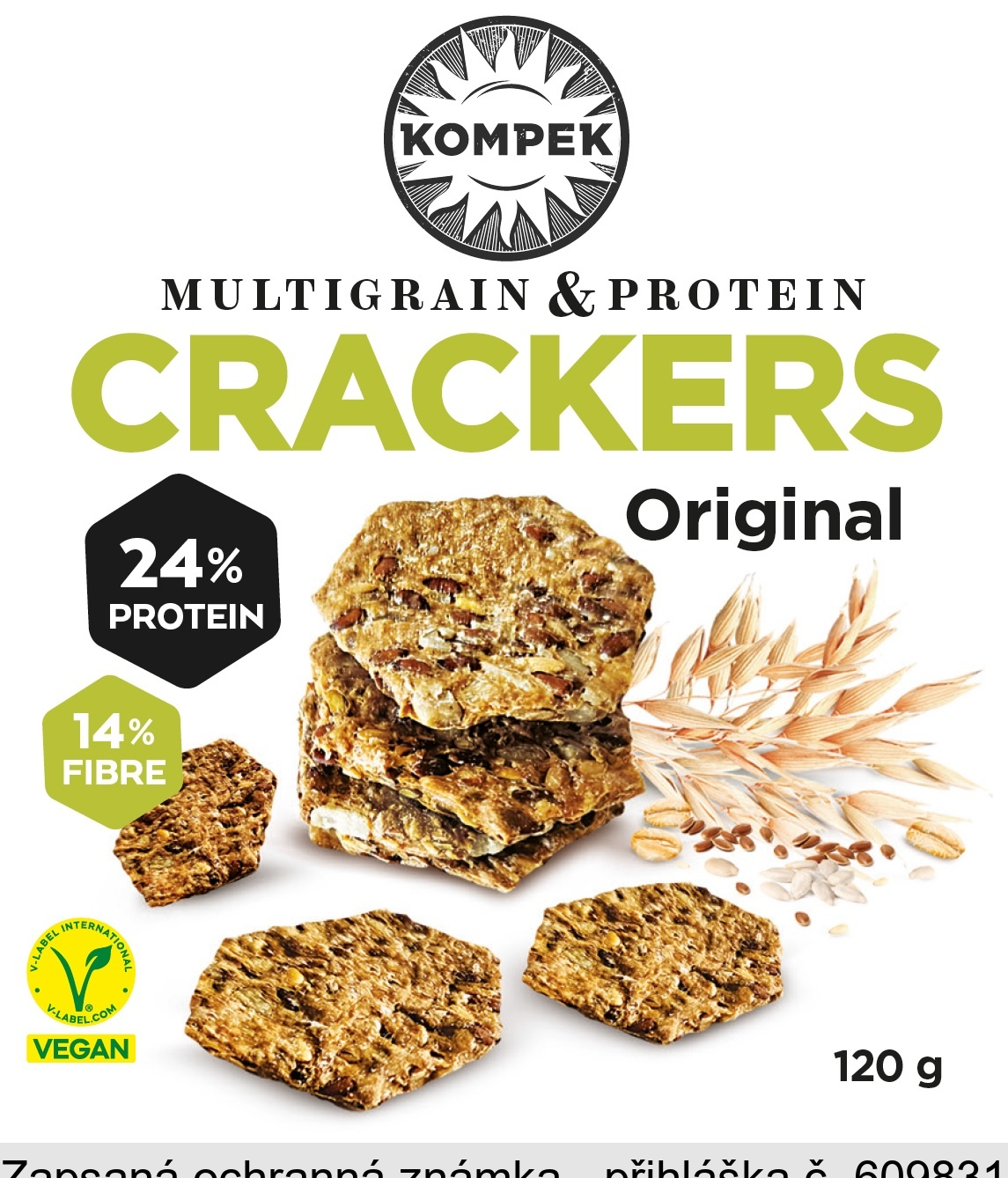KOMPEK MULTIGRAIN & PROTEIN CRACKERS original