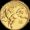 Lun�rn� s�rie - zlat� mince 100 Pounds Year of the Monkey (Rok opice) 1 Oz 2016 (Royal Mint)