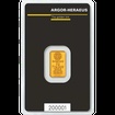 Investiční zlato - zlatý slitek 2g Argor Heraeus SA