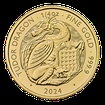 Zlat� mince Tudor Dragon 1/4 Oz 2024 (Tudor Beasts)
