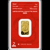Investiční zlato - zlatý slitek 5g Argor Heraeus SA Year of the Snake (Rok hada) 2025 Limited Edition