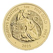 Zlat� mince Tudor Queen's Panther 1 Oz 2025 (Tudor Beasts)