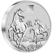 Lunární série III. - stříbrná mince Year of the Horse (Rok koně) 1kg 2026