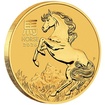 Lun�rn� s�rie III. - zlat� mince Year of the Horse (Rok kon�) 1/20 Oz 2026