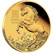 Lun�rn� s�rie III. - zlat� mince Year of the Horse (Rok kon�) 1/10 Oz 2026 PROOF