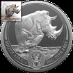 Stříbrná mince Big Five III - Rhino (Nosorožec) 1 Oz 2025 (3.)