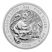 St��brn� mince 2 Oz Queen's Lion 2026 (Tudor Beasts)