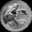 Stříbrná mince Megalodon 1 Oz 2025 (5.) Prehistoric Life II.