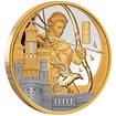 Exkluzivn� zlat� mince 1 Oz The Chess - Rook (�achy - V�) 2026 Platinum Plating PROOF
