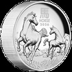 Lunární série III. - stříbrná mince Year of the Horse (Rok koně) 5 Oz 2026 High Relief PROOF