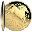 Zlat� mince Lun�rn� s�rie Year of the Horse (Rok kon�) 1 Oz 2026 Dome PROOF (Lunar RAM)