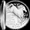 Stříbrná mince Lunární série Year of the Horse (Rok koně) 1 Oz 2026 Dome PROOF (Lunar RAM)