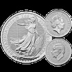 Stříbrná mince 2 Pounds Britannia 1 Oz