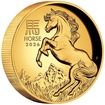 Lun�rn� s�rie III. - zlat� mince Year of the Horse (Rok kon�) 1 Oz 2026 High Relief PROOF