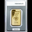 Investi�n� zlato - zlat� slitek 1 Oz Heraeus