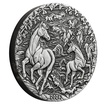 Lun�rn� s�rie III. - st��brn� mince Year of the Horse (Rok kon�) 2 Oz 2026 Antique
