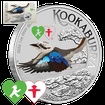 St��brn� mince 1 Oz Australian Kookaburra (Led���ek) 2026 Color (World Money Fair Berlin 2026) karta