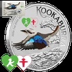 Stříbrná mince 1 Oz Australian Kookaburra (Ledňáček) 2026 Color (World Money Fair Berlin 2026) karta