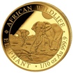 Zlat� mince 100 Shillings Elephant (Slon africk�) 1/10 Oz 2026 (African Wildlife Series)