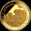 Zlatá mince 100 Shillings Elephant (Slon africký) 1/10 Oz 2026 (African Wildlife Series)