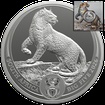 Stříbrná mince Big Five III - Leopard 1 Oz 2026 (4.)