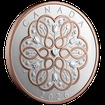 Stříbrná mince 1 Oz Celebrate Love (Oslava lásky) 2026 Gilded PROOF