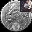 Stříbrná mince Big Five - Lion (Lev) 1 Oz 2019 (2.)
