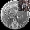 Stříbrná mince Big Five - Elephant (Slon) 1 Oz 2019 (1.)
