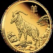 Lunární série III. - zlatá mince Year of the Goat (Rok kozy) 1/4 Oz 2027 PROOF