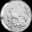 Lunární série III. - stříbrná mince Year of the Goat (Rok kozy) 1kg 2027