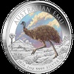 Stříbrná mince 1 Oz Australian Emu 2026 Color (2026 EMU design)