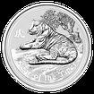 Lunární série II. - stříbrná mince 2 AUD Year of the Tiger (Rok tygra) 2 Oz 2010