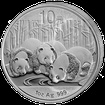 Stříbrná mince 10 Yuan China Panda 1 Oz 2013
