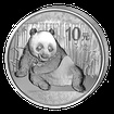 Stříbrná mince 10 Yuan China Panda 1 Oz 2015