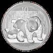 Stříbrná mince 10 Yuan China Panda 1 Oz 2010