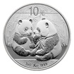 St��brn� mince 10 Yuan China Panda 1 Oz 2009