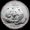 Stříbrná mince 10 Yuan China Panda 1 Oz 2009