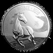 Lunární série - stříbrná mince 1 Oz Year of the Horse (Rok koně) 2014 (Royal Mint)