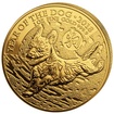 Lun�rn� s�rie - zlat� mince 100 Pounds Year of the Dog (Rok psa) 1 Oz 2018 (Royal Mint)