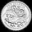 Stříbrná mince 1 Oz Two Dragons (Dva draci) 2018