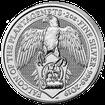 Stříbrná mince 2 Oz The Falcon of the Plantagenets 2019 (The Queen's Beasts)