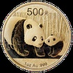 Zlat� mince 500 Yuan China Panda 1 Oz 2011