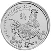 Lunární série - stříbrná mince 2 Pounds Year of the Rooster (Rok kohouta) 1 Oz 2017 (Royal Mint)