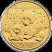 Zlatá mince 100 Yuan China Panda 1/4 Oz 2012