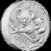 Stříbrná mince 2 Oz Australian Koala 2018 Piedfort Next Generation - (1.)