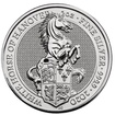 St��brn� mince 2 Oz The White Horse of Hanover 2020 (The Queen's Beasts)