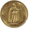 Zlat� mince Desetikoruna Franti�ka Josefa I. Uhersk� ra�ba 1904