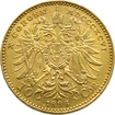 Zlat� mince Desetikoruna Franti�ka Josefa I. Rakousk� ra�ba 1896