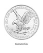 Stříbrná investiční mince 1 Oz 50 USD American Eagle_ročník 2021