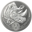 Stříbrná investiční mince Nosorožec 1 Oz | Big Five II | 2022